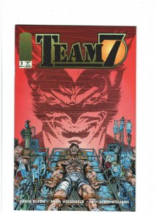 Team 7 #2 NM- 9.2 Image Comics 1994 Chuck Dixon, Deathblow & Grifter