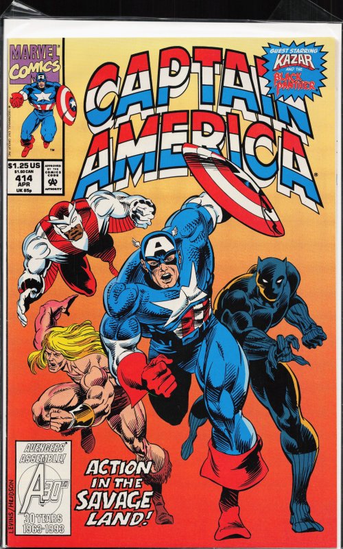 Captain America #414 (1993) Captain America