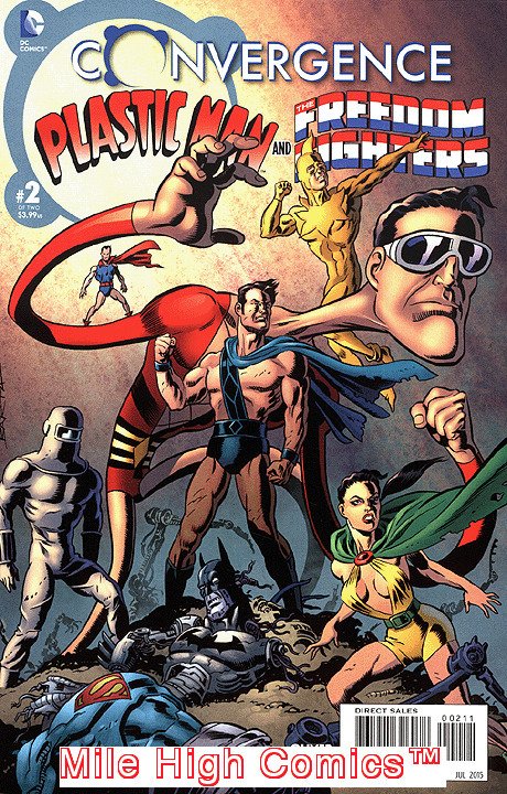 CONVERGENCE: PLASTIC MAN & THE FREEDOM FIGHTERS (2015 Series) #2 Very Fine