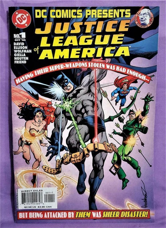 Julie Schwartz Tribute DC COMICS PRESENTS THE JUSTICE LEAGUE AMERICA (DC, 2004)!