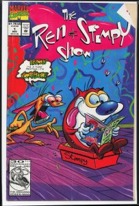 The Ren & Stimpy Show #1 Third Print Cover (1992) Ren & Stimpy
