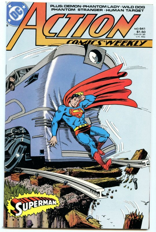 Action Comics Weekly 641 Mar 1989 NM- (9.2)