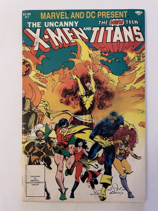 Marvel and DC Present featuring The Uncanny X-Men and The New Teen Titans (1982)