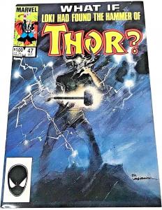 WHAT IF#47 VF/NM 1984 'LOKI GETS THE HAMMER' MARVEL COMICS