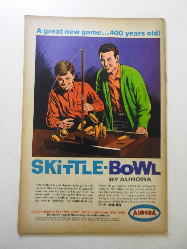 Challengers of the Unknown #59 (1968) VG Condition moisture stain