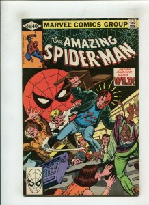 AMAZING SPIDER-MAN #206 (8.5) PETER PARKER GOES WILD!! 1980