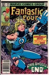 Fantastic Four #245 Newsstand Edition (1982)  9.2 NM-