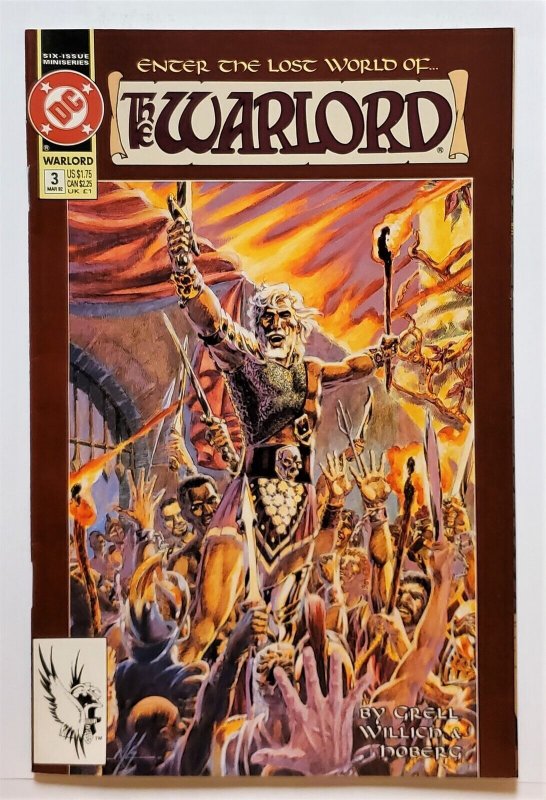 Warlord (Mini-Series) #3 (March 1992, DC) 7.5 VF-  