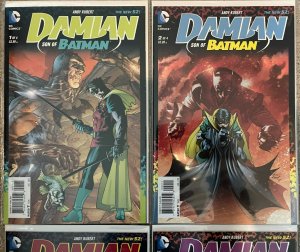 Damian Son of Batman #1-4 (2013) - NM *4 Book Lot* High Grade Andy Kubert