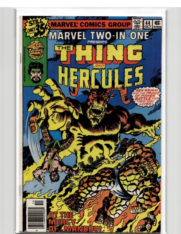 Marvel Two-in-One #44 (1978) Hercules