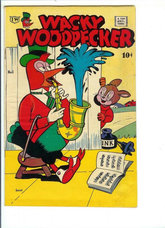 Wacky Woodpecker #1 - Silver Age - 1958 (FN)