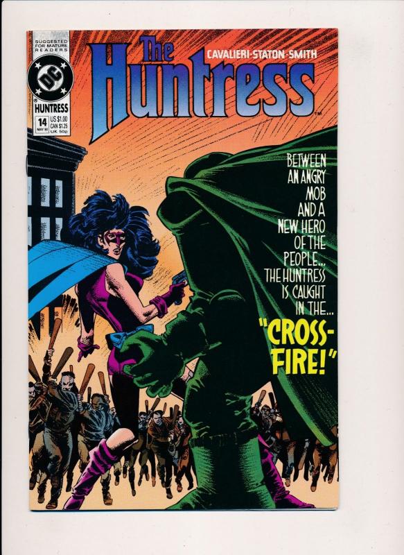 DC Comics THE HUNTRESS #14 Cross-Fire ~ F/VF (HX909) 