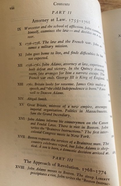John Adams and the American Revolution, BOWEN, 1950 with extra!
