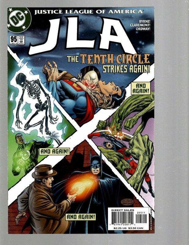 12 DC Comics JLA # 90 91 92 93 95 98 100 104 106 107 108 109 J438