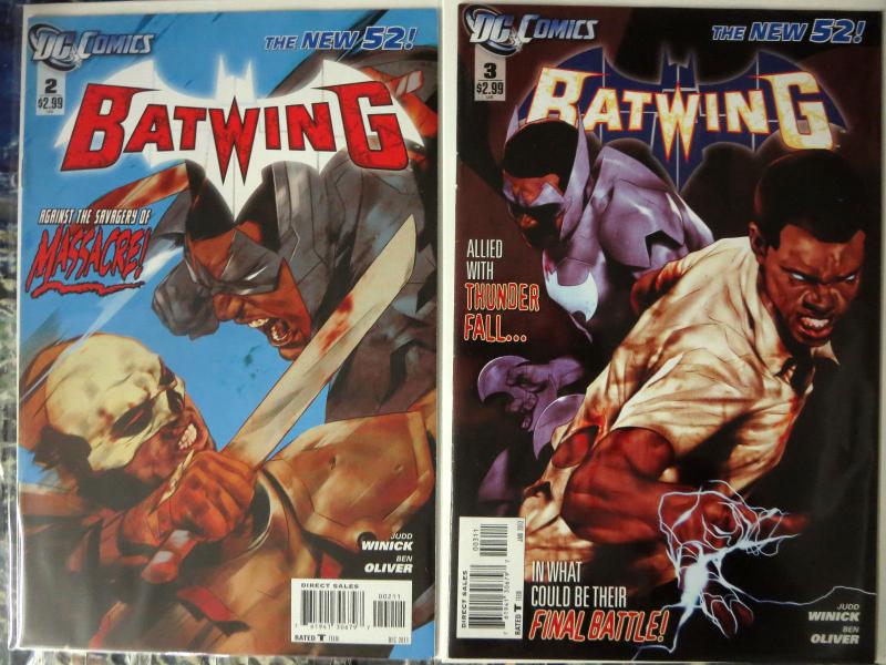 BATWING 0-18 New 52 (2011-2013) 19 diff DC Comics books Batman Judd Winick