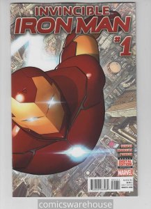 INVINCIBLE IRON MAN (2015 MARVEL) #1 NM A50482