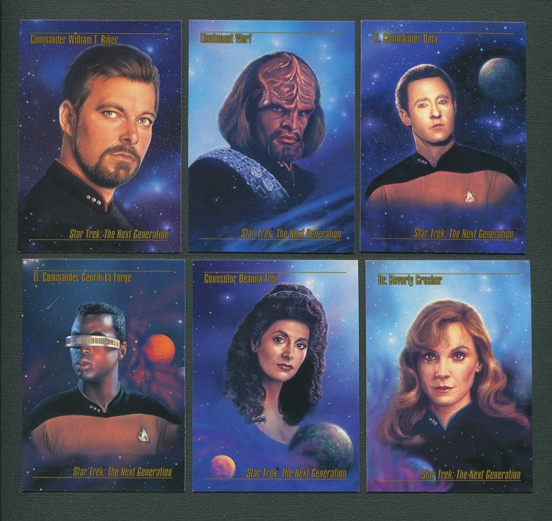 1993 Skybox Star Trek Master Series Set MINT