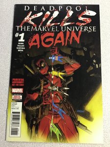 Deadpool Kills The Marvel Universe Again #1  (2017)