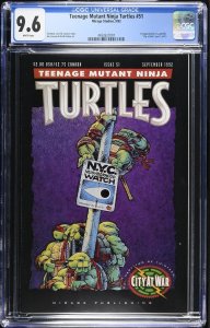 Teenage Mutant Ninja Turtles #51 (9/92) Graded CGC 9.6