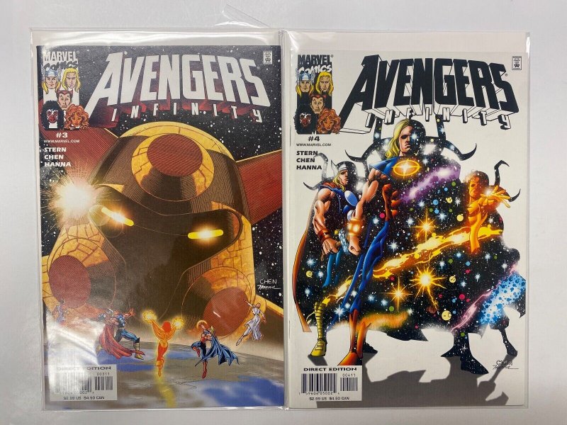 2 Avengers Infinity MARVEL COMICS #3 4 38 KM5