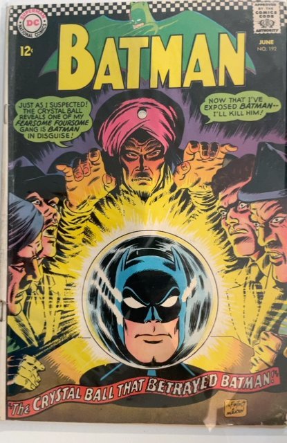 Batman #192 (1967) in Very Good