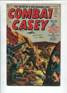 COMBAT CASEY #33 1956-ATLAS-JOE SEVERIN-VG+