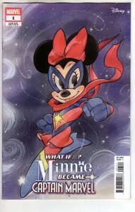 WHAT IF MINNIE BECAME CAPTAIN MARVEL #1 PEACH MOMOKO VAR