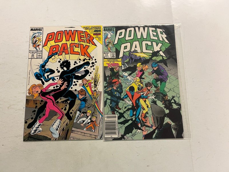 3 Power Pack Marvel Comics books#12 33 35 1 TS4