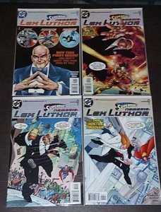 Superman's Nemesis Lex Luthor #1-4 ~ 4 ISSUE LOT~ 1999 (9.0) WH