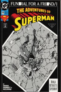 Adventures of Superman #498 (1993) Superman