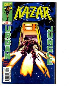 4 Marvel Comic Books Power Pack #21 Two-in-One #5 Deathlok #9 Ka-Zar #10 JB3