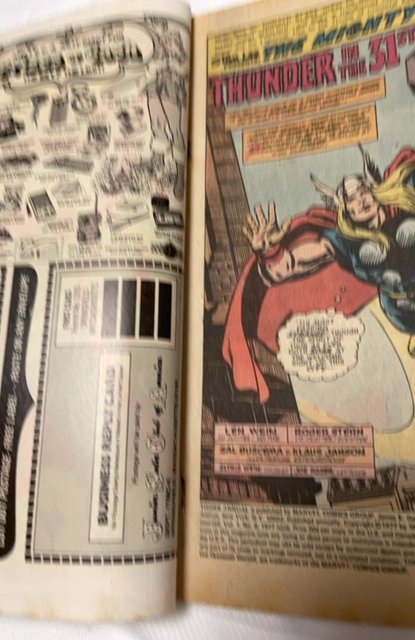 Thor Annual #6 (1977)side by side guardian of Galaxy/ Korvac
