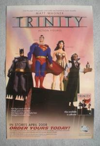 TRINITY Promo Poster, Matt Wagner, 11x17, 2008, Unused, more Promos in store