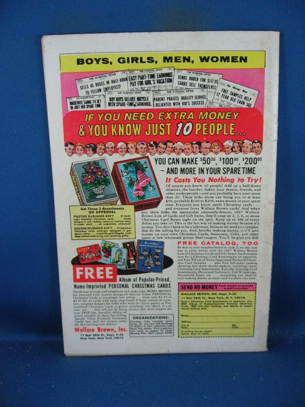 SECRET HEARTS 122 VG+ DC ROMANCE 1967