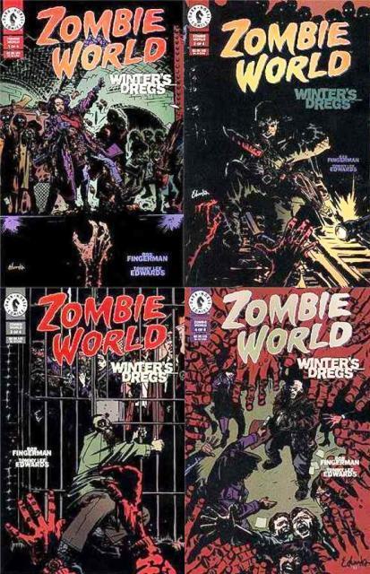 ZOMBIE WORLD WINTERS DREGS (1998 DH) 1-4  complete set!
