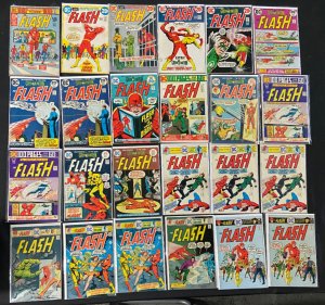 DC Bronze Age Flash 54 Comics Lot (4.0-8.0) Reverse Flash JLA