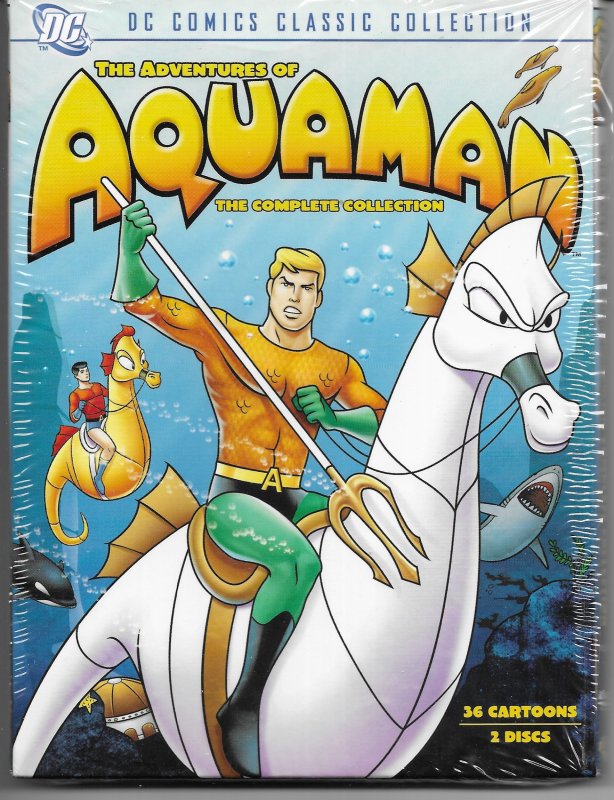 Adventures of Aquaman: The Complete Collection 2-DVD set