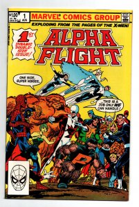 Alpha Flight #1 - 1st appearance - 1983 - NM