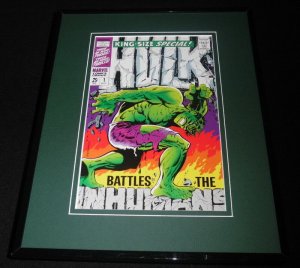 Incredible Hulk Special #1 Framed 11x14 Repro Cover Display Inhumans 
