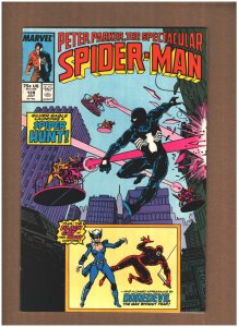 Peter Parker, Spectacular Spider-man #128 Marvel 1987 Black Cat Daredevil NM- 9