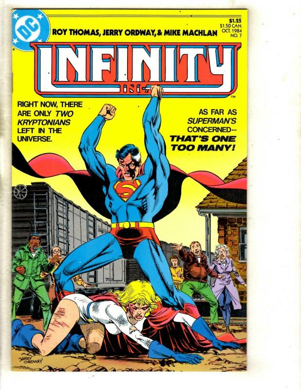 8 Infinity Inc. DC Comics # 1 2 3 4 5 6 7 8 Silver Scarab Fury MF7