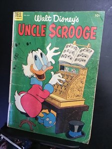 Uncle Scrooge #5 (1954) wow! Carl barks classic Atlantis! ! Affordable grade! GD