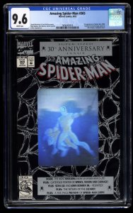 Amazing Spider-Man #365 CGC NM+ 9.6 White Pages 1st Spider-man 2099!