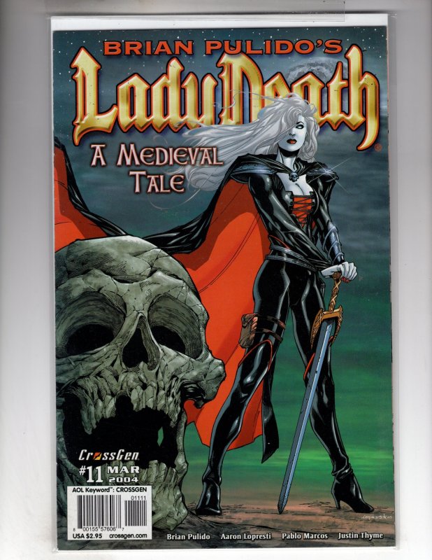 Brian Pulido's Lady Death: A Medieval Tale #11 (2004)    / ECA7x