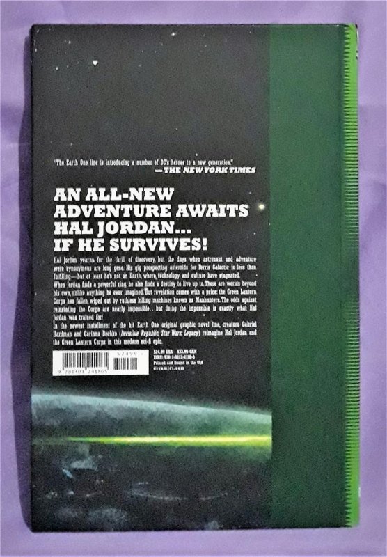 GREEN LANTERN Earth One HC Gabriel Hardman Corrina Bechko DC Comics