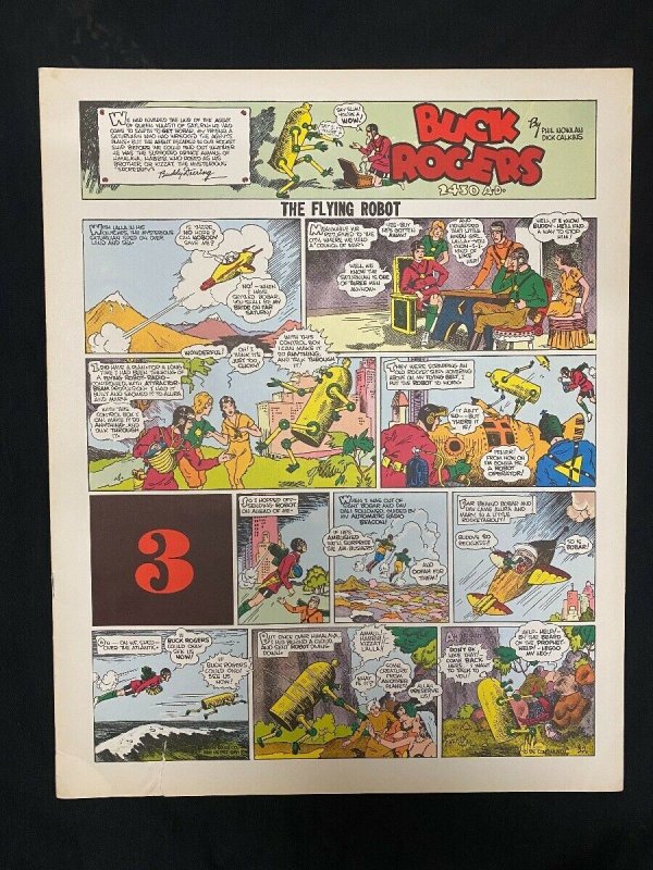 Buck Rogers #3 - large format Sunday Pages Color Reprints