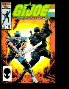 12 G.I. Joe Marvel Comics # 35 36 46 50 54 Yearbook 2 + Special 1 2 3 4 6 7 JF26