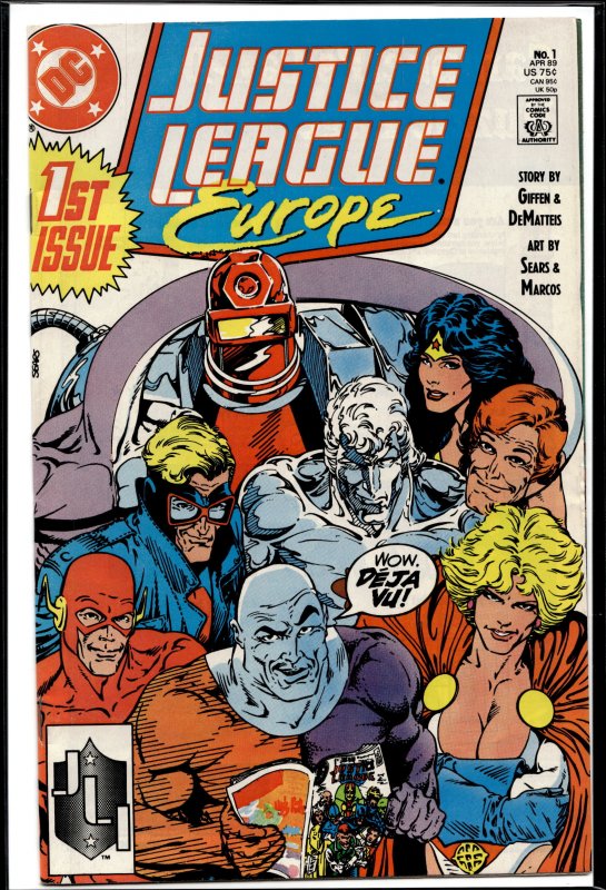 Justice League Europe #1 (1989) Justice League [Key Issue]