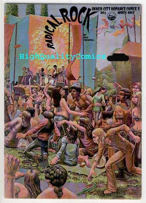 INNER CITY ROMANCE #2, FN, Underground, 1972, Colwell, Concert, more in store