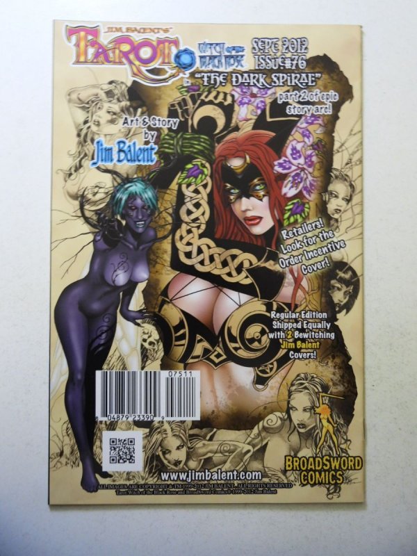 Tarot: Witch of the Black Rose #75 VF+ Condition